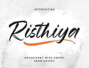 Risthiya font