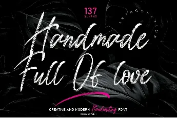 Handmade Full of Love font