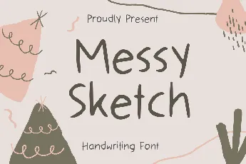 Messy Sketch font