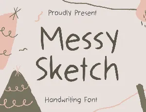 Messy Sketch font