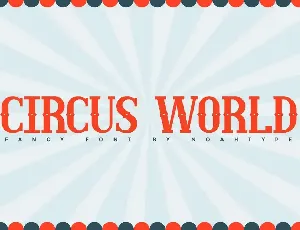 Circus World Demo font