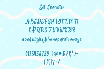 Santo candy font