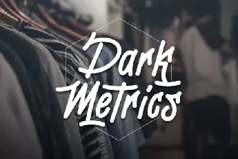 DarkMetrics font