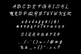 DarkMetrics font