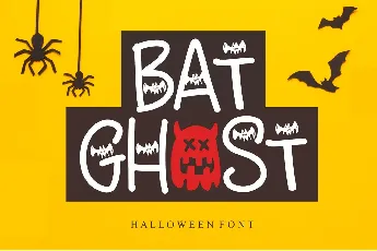 Bat Ghost - Personal Use font