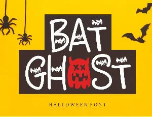 Bat Ghost - Personal Use font