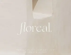 Floreal – Elegant Serif font