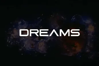 Dreams – Space font