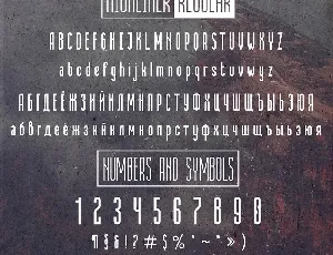 Highliner font