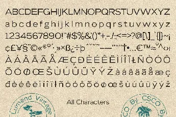 Lumend Vintage font