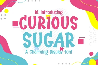 Curious Sugar font