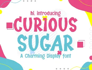 Curious Sugar font