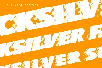 QUICKSILVER FAST font