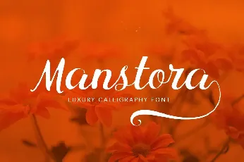 Manstora font