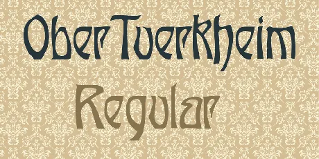 OberTuerkheim font