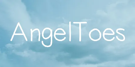 AngelToes font