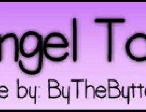 AngelToes font