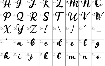 Valestine font