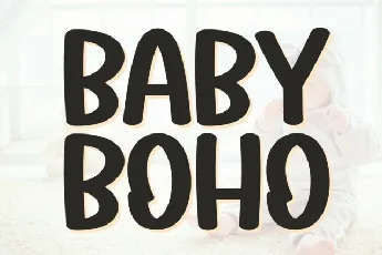 Baby Boho Brush font