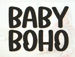 Baby Boho Brush font