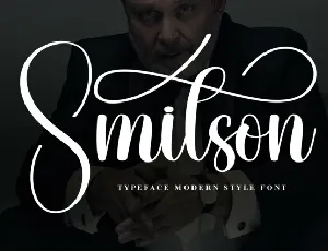 Smitson Script font