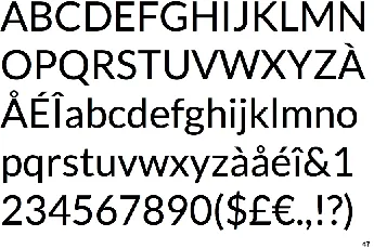 Lato font