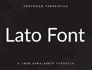 Lato font