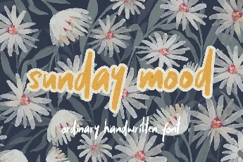 Sunday Mood font