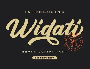 Widati font