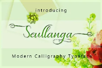 Seullanga font