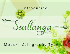 Seullanga font