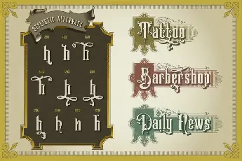 Victorian Supremacy Display font