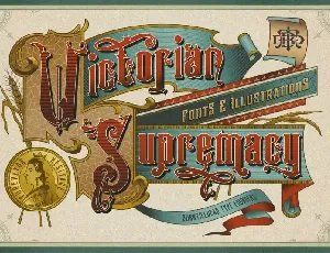 Victorian Supremacy Display font