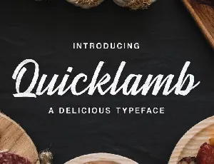 Quicklamb font