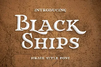 Black Ships font