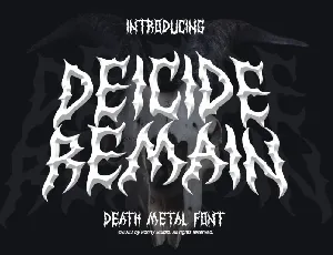 Deicide Remain font