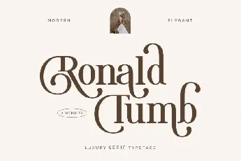 Ronald Tumb font