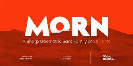 Morn Sans Serif Family font