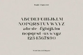 Weist Havanah font