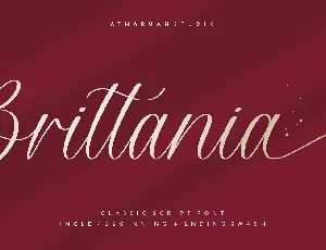 Brittania font