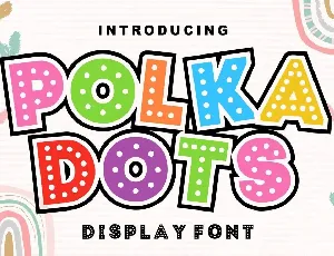 Polka Dots font