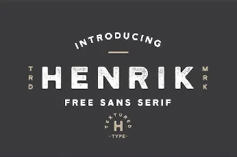 Henrik font