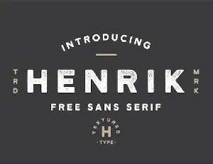 Henrik font