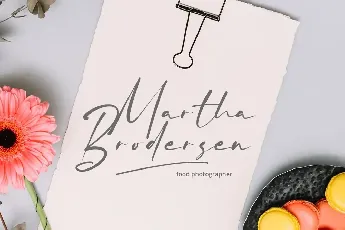 Milla Signature font