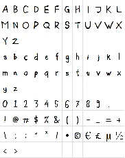 Blee Guys font