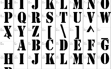 ARMY FONT font