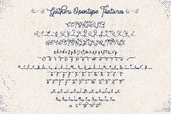 Guthers Textured_DEMO font