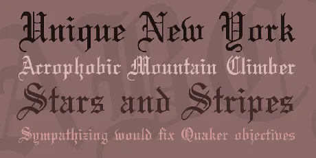 Olde English font