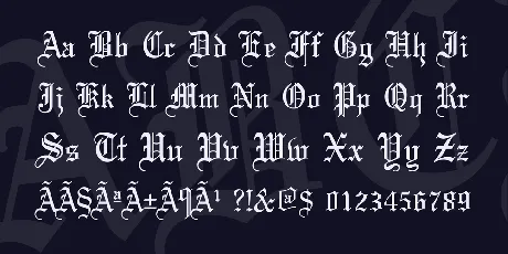 Olde English font