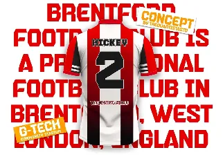 Brentford font